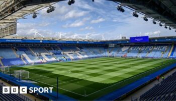 A general view of Leicester's King Power Stadium