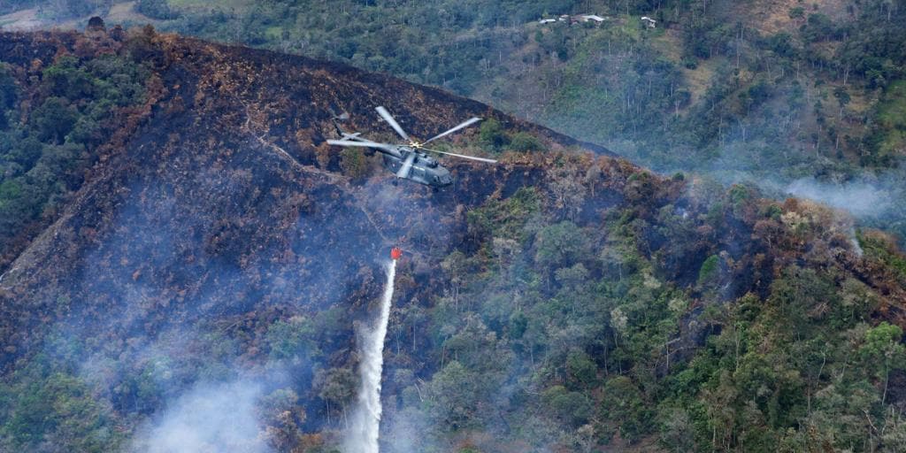 Los incendios en Perú dejan ya al menos 20 muertos