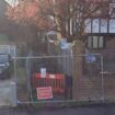 Man blocks off public footpath on street and refuses to let neighbours go near it