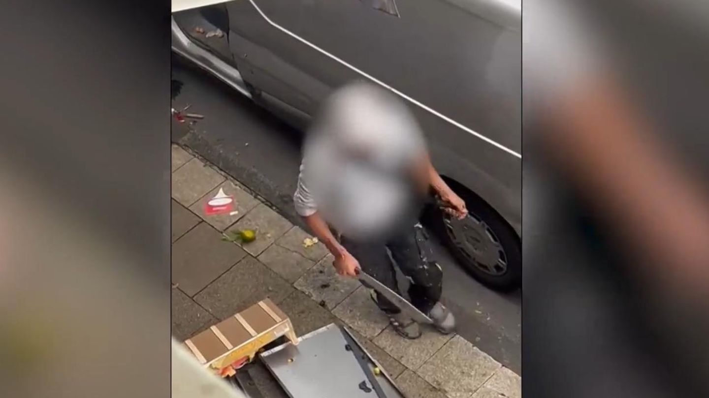 Mehrere Verletzte: Brandstiftungen in Essen: Videos zeigen mutmaßlichen Täter