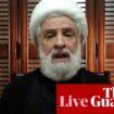 Middle East crisis live: Hezbollah deputy says group will fight on; explosions reported in Damascus