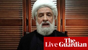 Middle East crisis live: Hezbollah deputy says group will fight on; explosions reported in Damascus