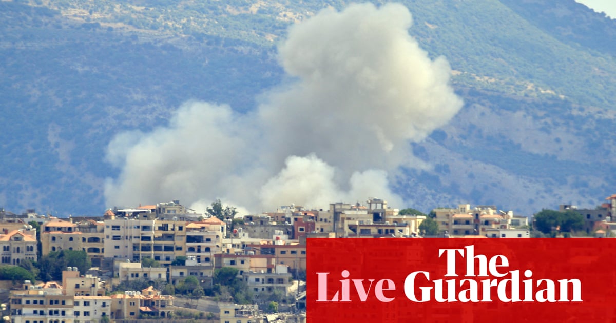 Middle East crisis live: Israel launches major strikes on Lebanon; Bulgarian firm ‘not linked to devices sent to Hezbollah’