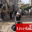 Middle East crisis live: UN worker killed by Israeli sniper in West Bank; Israel reports missile from Yemen