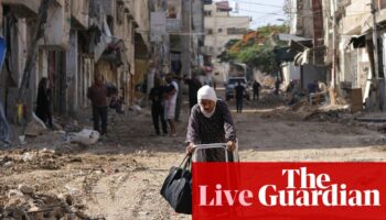 Middle East crisis live: UN worker killed by Israeli sniper in West Bank; Israel reports missile from Yemen