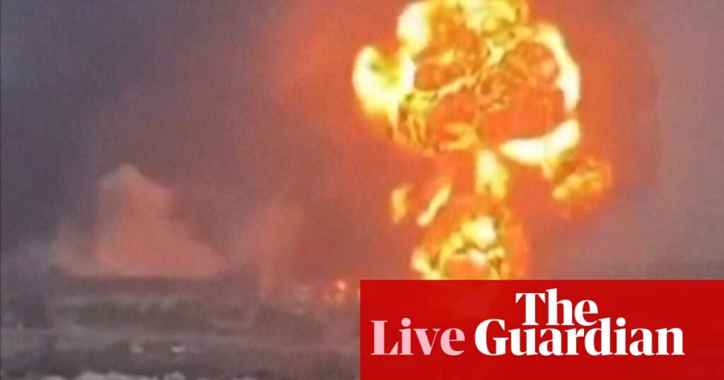 Middle East crisis live: strikes by Israeli air force hit Yemen; more than 50 killed in Lebanon