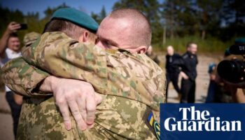 More than 100 Ukrainians released in prisoner-of-war swap with Russia