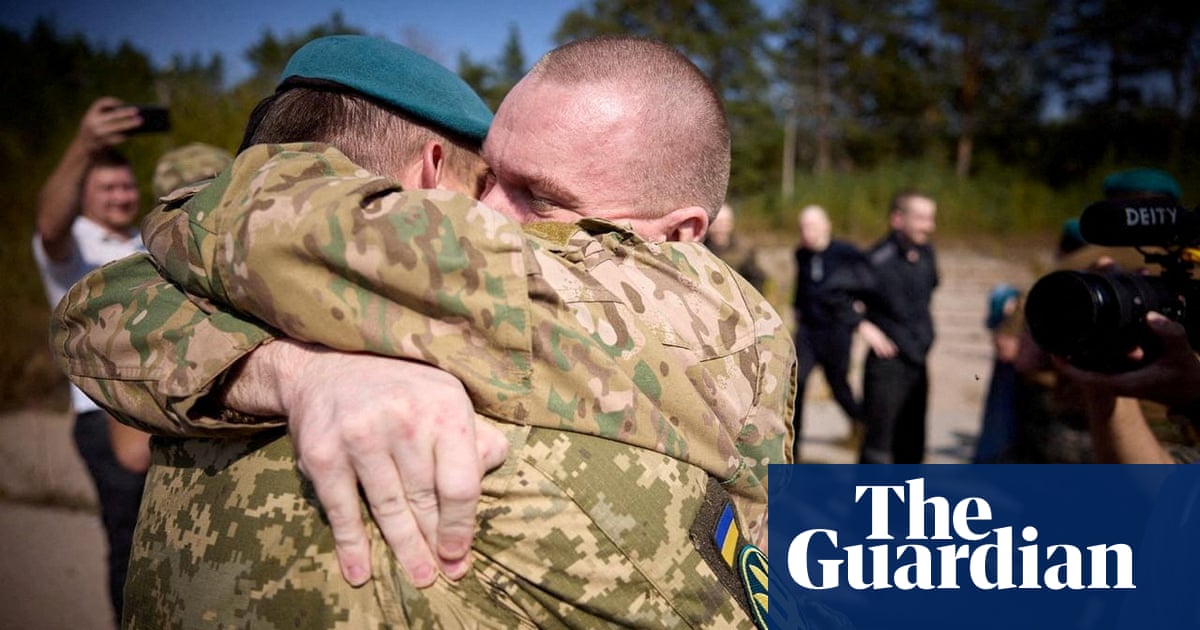 More than 100 Ukrainians released in prisoner-of-war swap with Russia