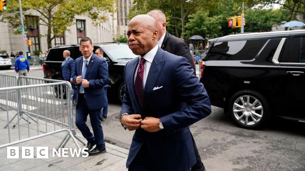 NYC mayor pleads not guilty to bribery and fraud charges