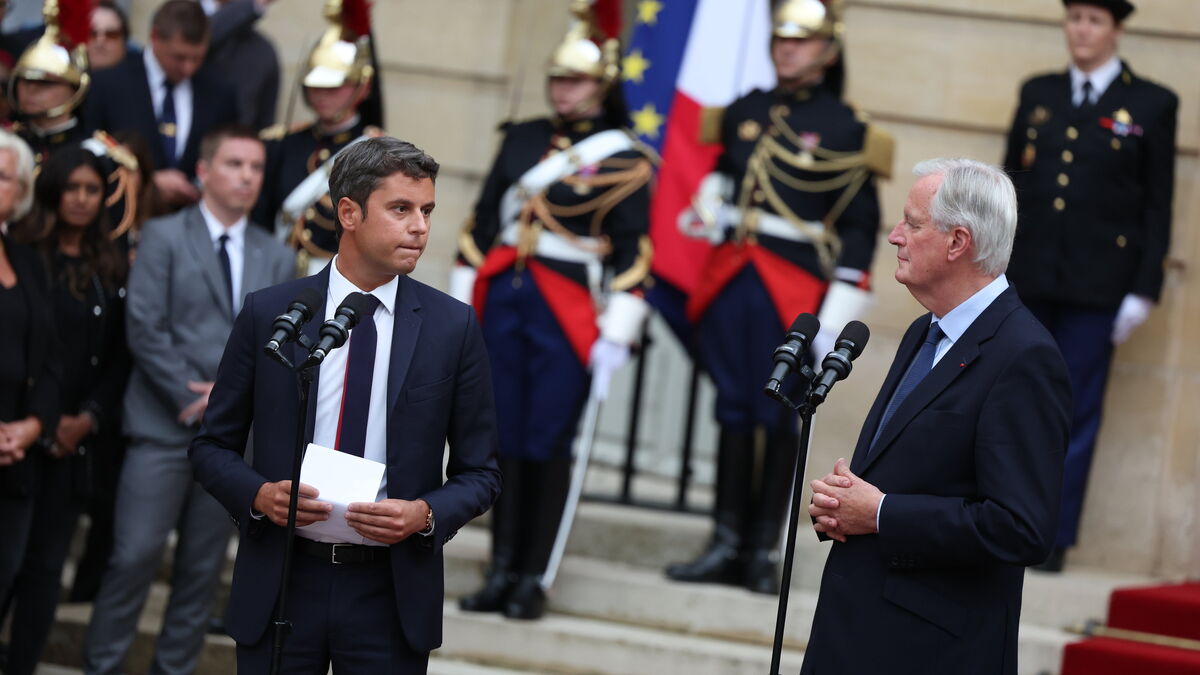 « Nous ne serons comptables que de ce que nous soutenons » : Gabriel Attal maintient la pression sur Michel Barnier