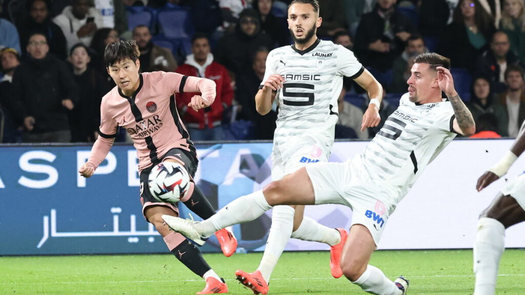 PSG-Rennes (3-1) : Luis Enrique souligne le match « exceptionnel » de Lee Kang-in