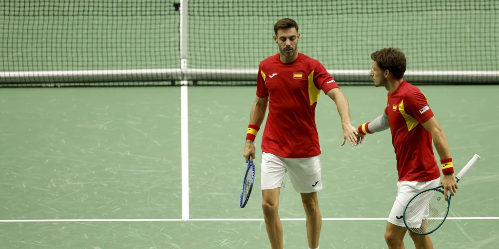 Pablo Carreño- Marcel Granollers contra Matthew Ebden - Max Purcell, en directo: resultado y última hora del partido de dobles de la Copa Davis hoy