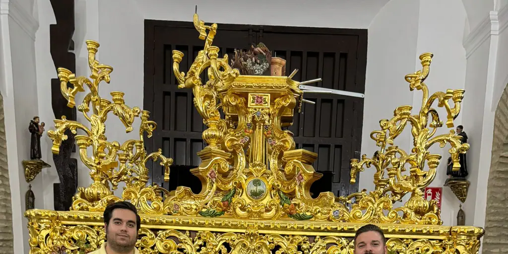 Paco Pardo culmina los trabajos de conservación del paso del Carmen de Calatrava