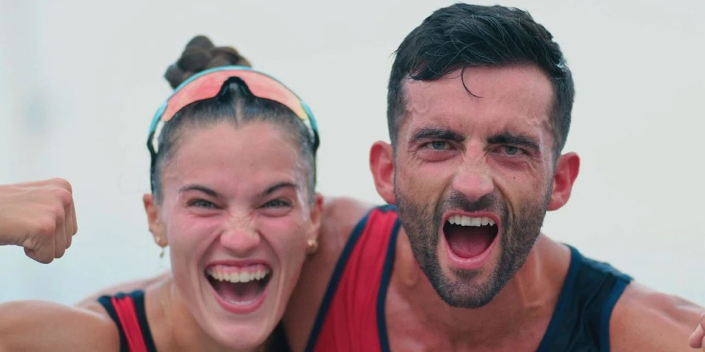 Patricio Rojas y Amanda Gil, del Labradores, campeones del mundo en remo de mar