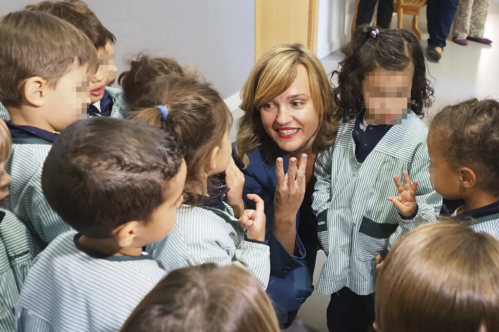 Pilar Alegría tiende la mano a la escuela concertada y contará por primera vez lo que cuestan sus colegios