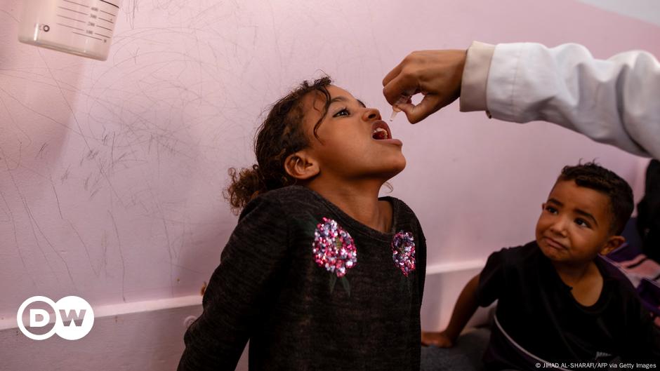 Polio-Impfkampagne im Gazastreifen hat offiziell begonnen