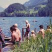 Nostalgie: Ein Bild eines Badesees in der DDR