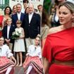 Princess Charlene of Monaco joins husband Prince Albert at annual picnic alongside their two children - as the European royals dazzle in their classy outfits