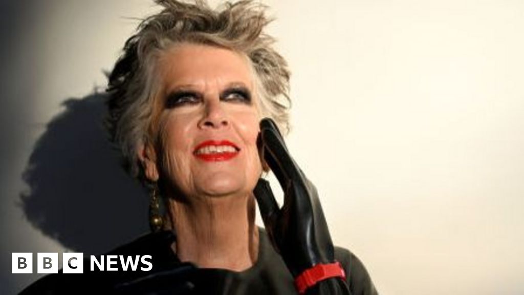 Prue Leith like you've never seen her before on London catwalk