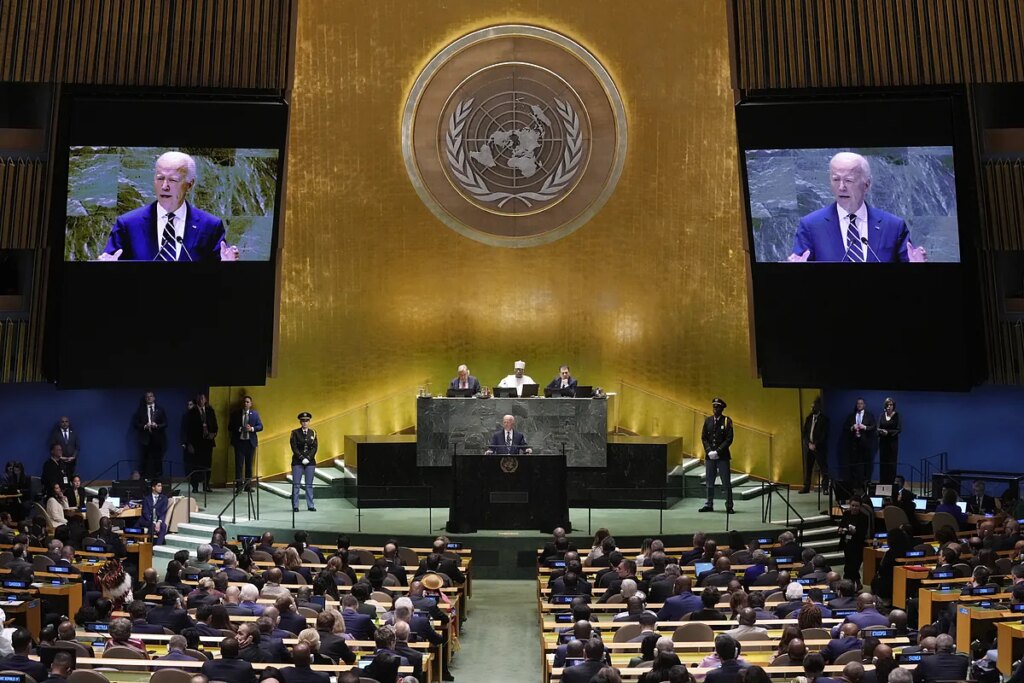 "Putin ha fracasado" en la guerra en Ucrania, dice Biden ante la ONU