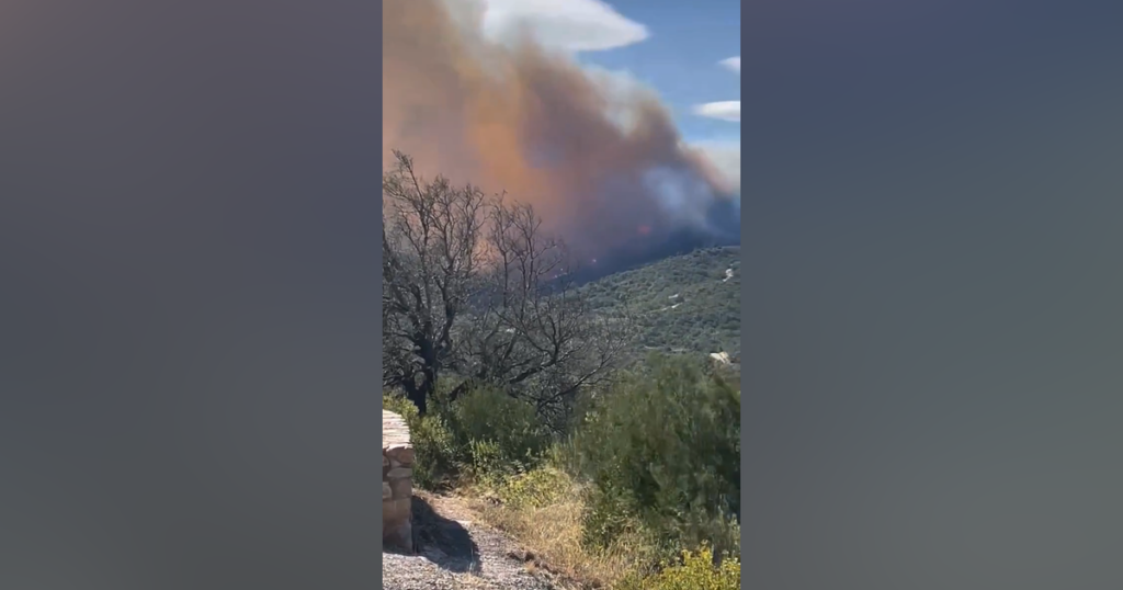 Pyrénées-Orientales : le village de Castelnou évacué à cause d’un violent incendie