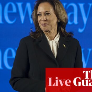 Republican attorney general for Bush says he will vote for Harris; candidates to make pitches in swing states – live