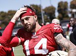 Ricky Pearsall 'is shot for his Rolex in crime-ridden San Francisco' a week before NFL rookie's first 49ers game