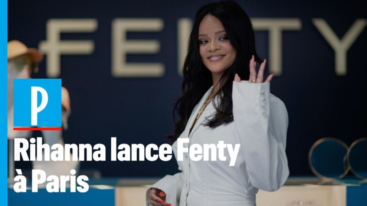 Rihanna inaugure son pop-up store Fenty à Paris