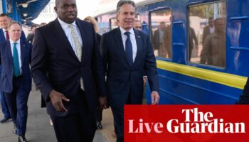 Russia says it will destroy deliveries of long-range ATACMS missiles by US, as Blinken and Lammy meet Kyiv officials – Europe live