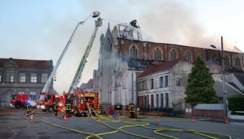 Saint-Omer : une cagnotte pour sauver l’église incendiée