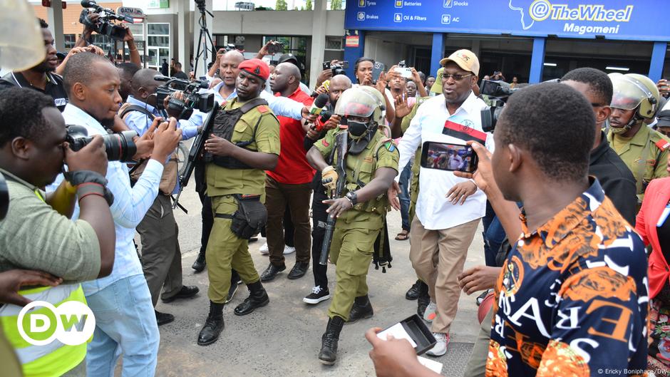 Tanzanian opposition leaders released on bail, Chadema party says