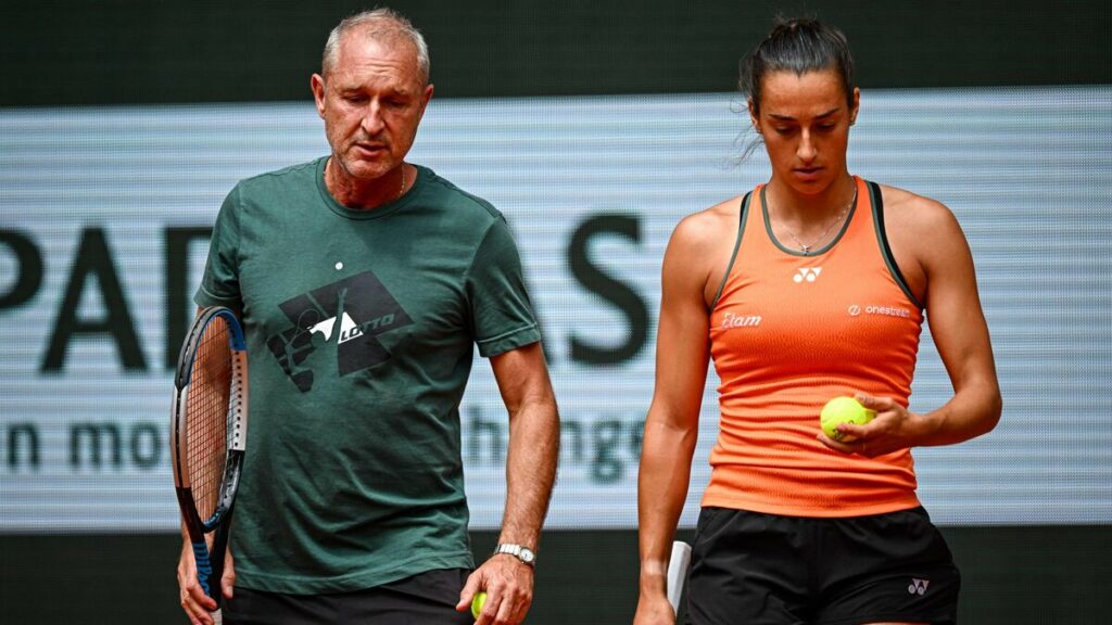 Tennis : Caroline Garcia et son coach Bertrand Perret se séparent à nouveau