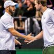 Tim Pütz (l) und Kevin Krawietz dürfen sich über den Einzug in das erste gemeinsame Grand-Slam-Finale freuen. Foto: Marton Monus