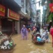 Thousands flee Vietnam floods after typhoon hits