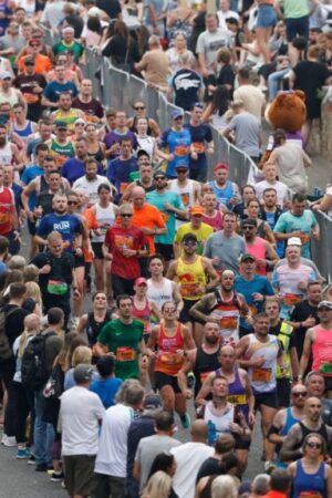 Thousands of people get set for Great North Run