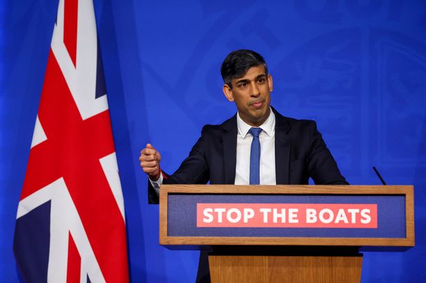 Top Tory throws shade at Rishi Sunak as he says small boats promise was an 'error'