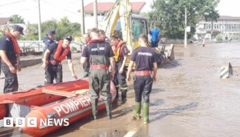 Torrential rain sweeps through central and eastern Europe, killing four