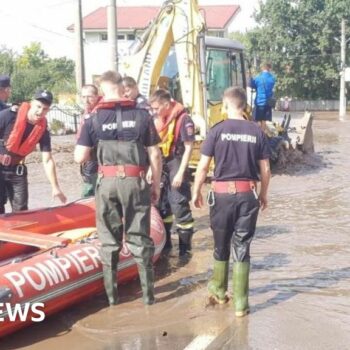 Torrential rain sweeps through central and eastern Europe, killing four