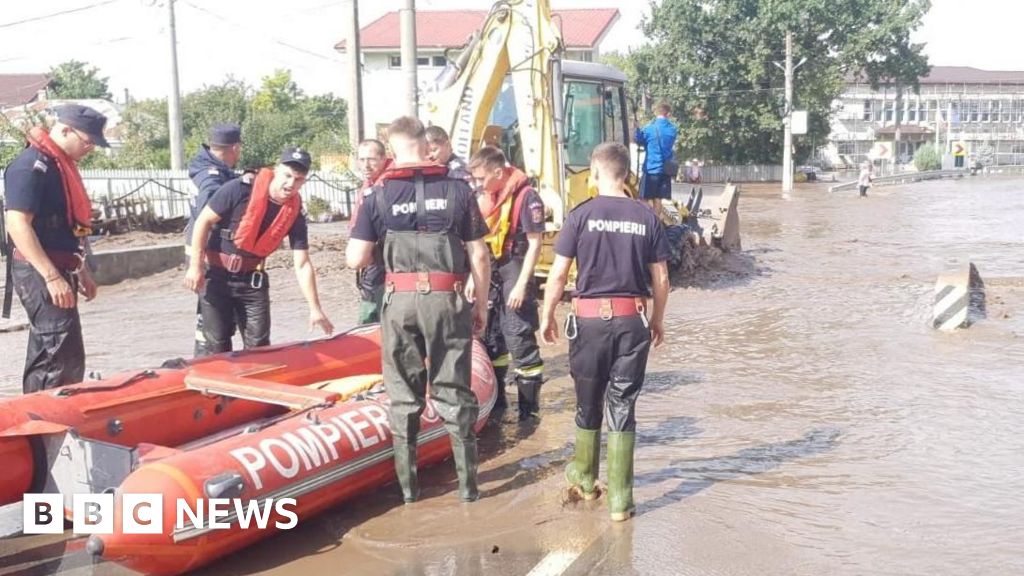 Torrential rain sweeps through central and eastern Europe, killing four