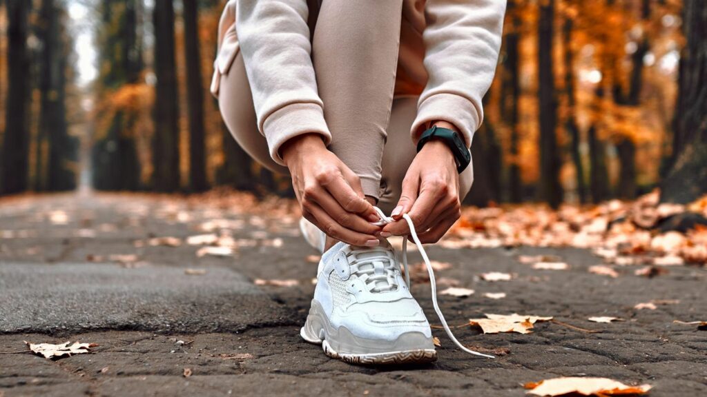 Ein Paar gefütterte Wildlederschuhe.