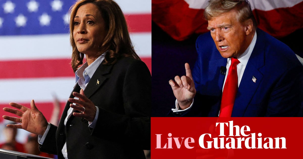 Trump-Harris debate live: presidential nominees face off in high-stakes showdown