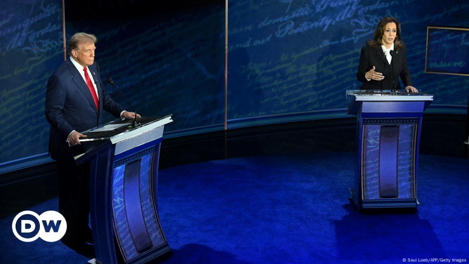 US: Harris, Trump square off in high-stakes TV debate