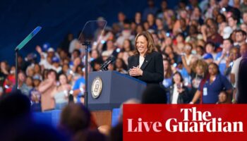 US election live updates: Harris pushes for second debate with Trump: ‘We owe it to voters’