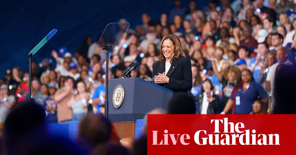 US election live updates: Harris pushes for second debate with Trump: ‘We owe it to voters’