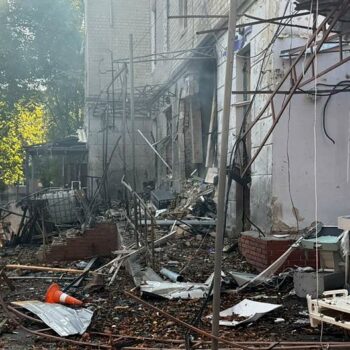 Ukraine updates: Sumy hospital hit by deadly double attack