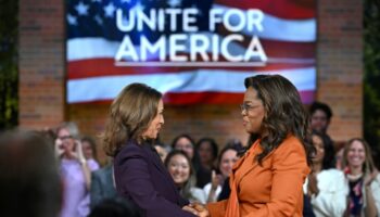 Un show à l'américaine: Kamala Harris, invitée vedette d'Oprah Winfrey