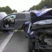 Unfall: Starkregen verursacht Massenkarambolage auf der A2