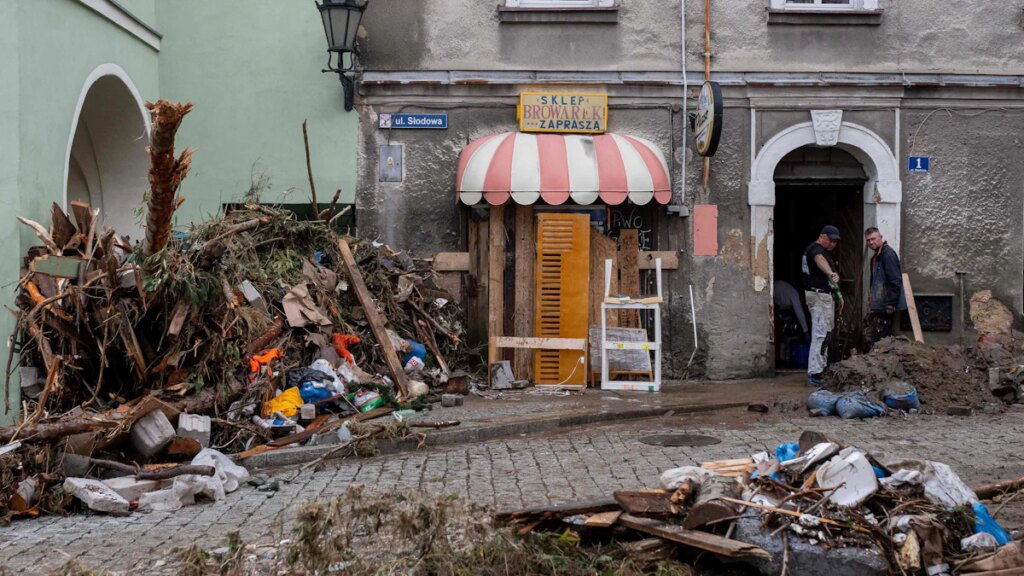 Unwetter: Polen ruft Katastrophenzustand aus