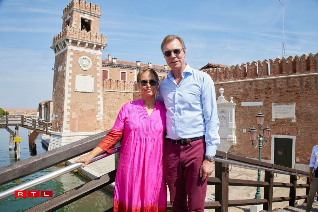 Vidéo: Le couple grand-ducal à Venise pour soutenir le cinéma luxembourgeois