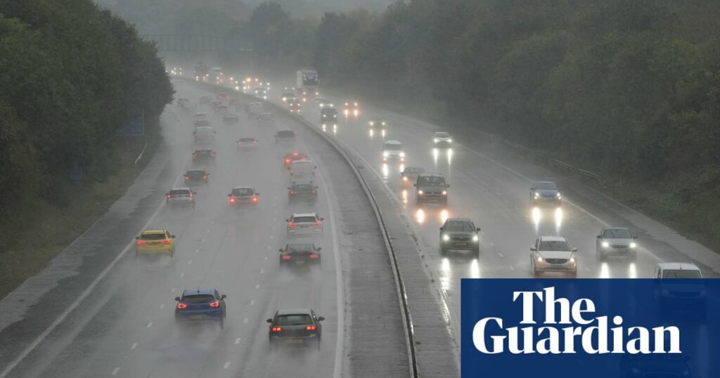 Warnings issued for lightning and rain in England and Wales